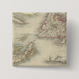 Nova Scotia und Neufundland Button