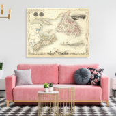 Nova Scotia und Neufundland Leinwanddruck (Insitu (Wohnzimmer))