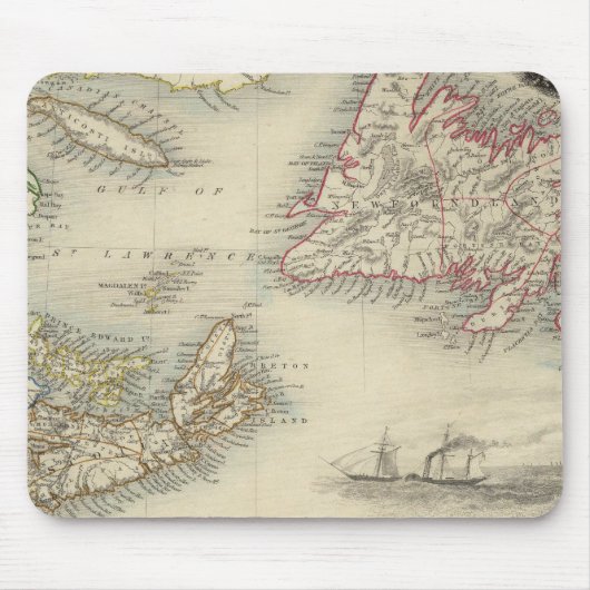 Nova Scotia und Neufundland Mousepad (Vorne)