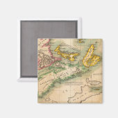 Nova Scotia und New Brunswick 44 Magnet (Vorderseite/Rückseite)