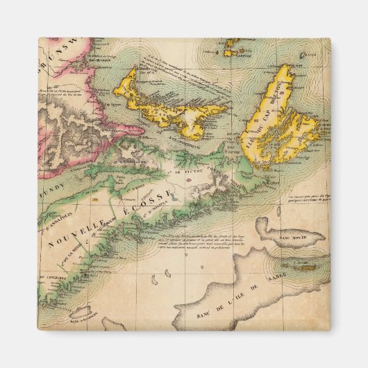 Nova Scotia und New Brunswick 44 Magnet (Vorne)