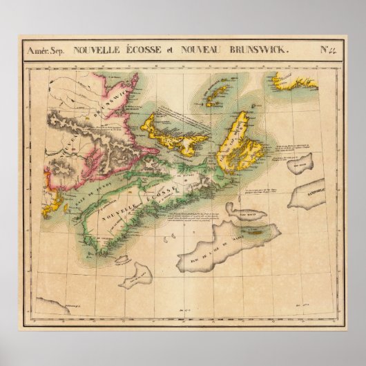 Nova Scotia und New Brunswick 44 Poster (Vorne)