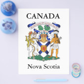 Nova Scotia Wappen Flyer (Einzeln)