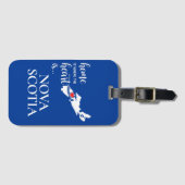 Nova Scotia Zuhause ist der Ort, wo das Herz... Gepäckanhänger (Vorderseite (Horizontal))