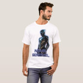 Nova Sentinel: Futuristischer Helden-T - Shirt (Vorne ganz)