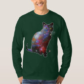 Nova Space bei Katzen T-Shirt (Vorderseite)
