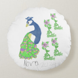 Nova Special Pfauenhandziehgerät Rundes Kissen