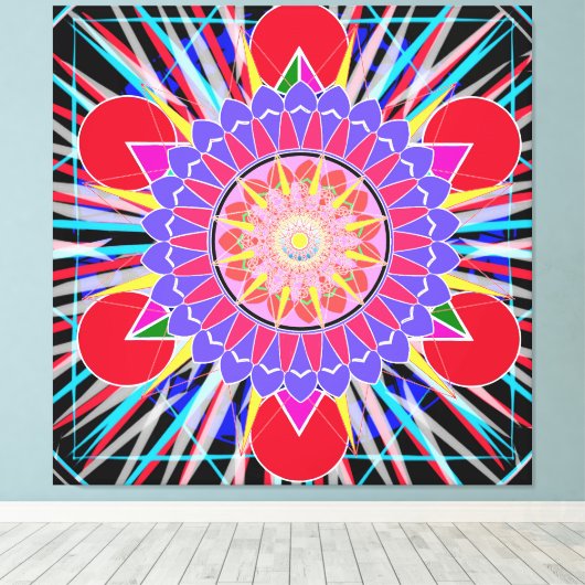 Nova Star Leinwanddruck (Insitu (Holzboden))