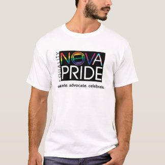 NOVA Stolz-Logo T-Shirt - Weiß