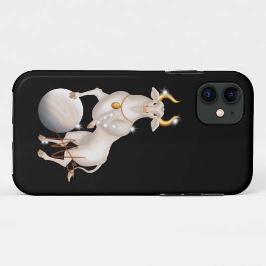 Nova Taurus Venus Zodiac Case-Mate iPhone Hülle (Rückseite (Horizontal))