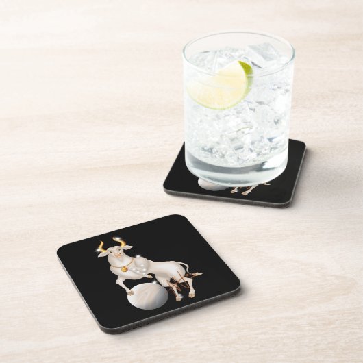 Nova Taurus Venus Zodiac Getränkeuntersetzer (Rechte Seite)