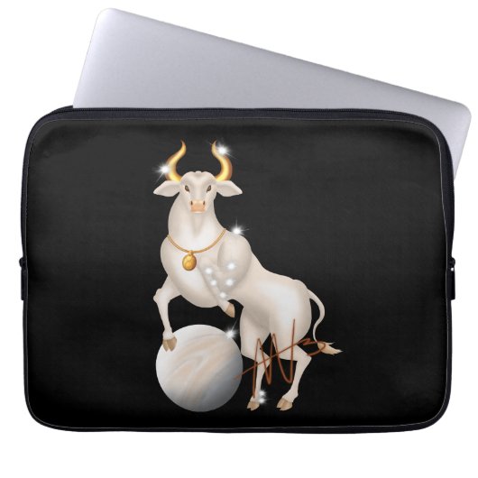 Nova Taurus Venus Zodiac Laptopschutzhülle (Vorderseite)