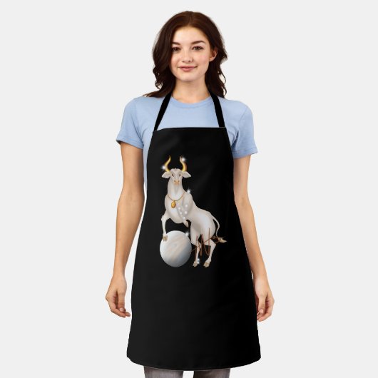 Nova Taurus Venus Zodiac Schürze (Getragen)