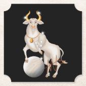 Nova Taurus Venus Zodiac Untersetzer (Vorderseite)