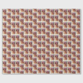 Nova the Golden Retriever - Wrapping Paper Roll Geschenkpapier (Flach)