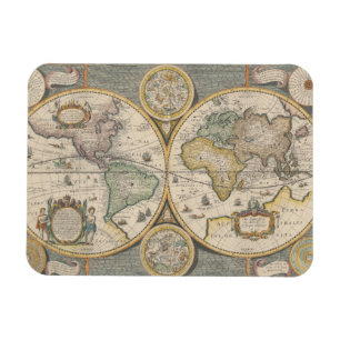 Nova Totius Terrarum Orbis Geographic Magnet