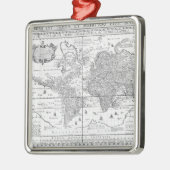 Nova Totius Terrarum Orbis Silbernes Ornament (Links)