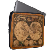 Nova Totuis Old World Map Laptopschutzhülle (Vorne Rechts)