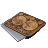 Nova Totuis Old World Map Laptopschutzhülle (Vorne Knopf)