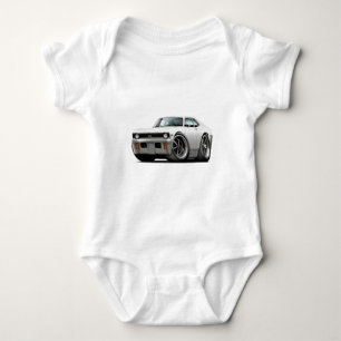 Nova-Weiß-Auto 1971-72 Baby Strampler