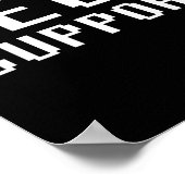 Nova York Sketll Tee - Funny Nova York Design  Poster (Ecke)