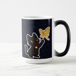 #NovaCatAdventures and Lunar Moth Frolics Mug Verwandlungstasse