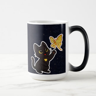 #NovaCatAdventures and Lunar Moth Frolics Mug Verwandlungstasse
