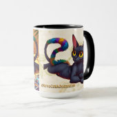#NovaCatAdventures Ejyptian Classic Mug, 11 oz Tasse (VorderseiteRechts)