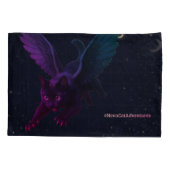 #NovaCatAdventures – Winged v2 pillowcase Kissenbezug (Rückseite)