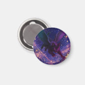 #NovaCatAdventures – Winged v3 coaster Magnet (Vorderseite/Rückseite)