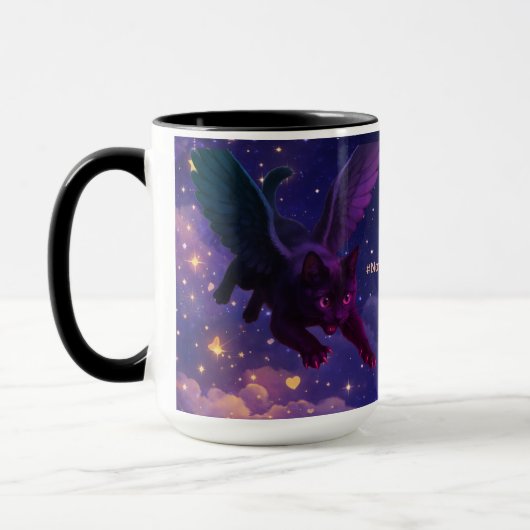 #NovaCatAdventures winged v3 mug Tasse (Links)