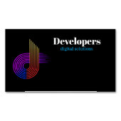 NovaCode Digital Solutions Magnetische Visitenkarte (Vorderseite)