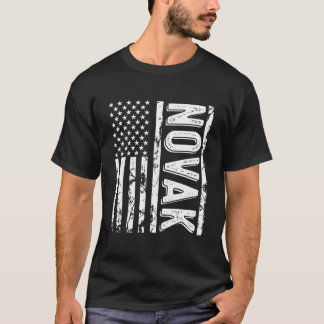 Novak Nachname Familienname Team Novak Familientre T-Shirt