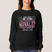 Novalee Keep Calm and let Novalee Handle that Sweatshirt (Vorderseite)