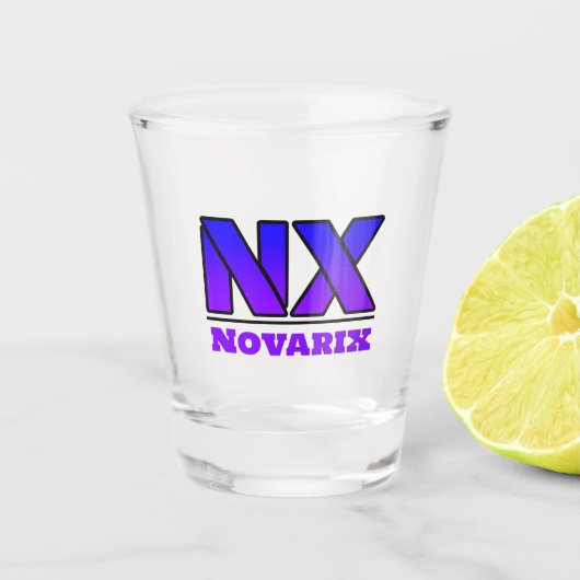 Novarix Schnapsglas (Vorderseite)
