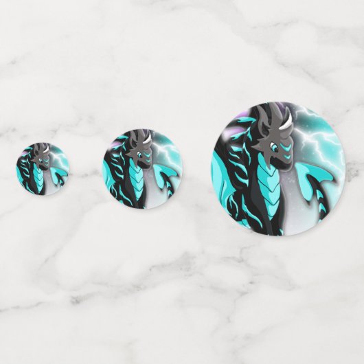 Novastorm Dragon Konfetti (Vorderseiten)