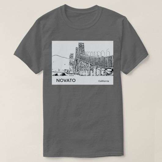 Novato California TShirt (Design vorne)