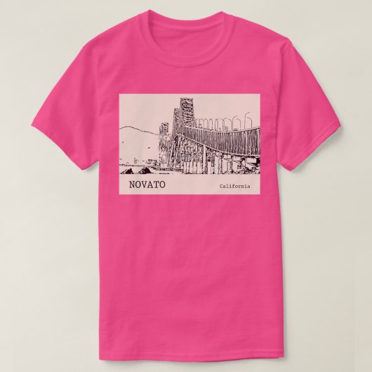 Novato California TShirt 1 (Design vorne)