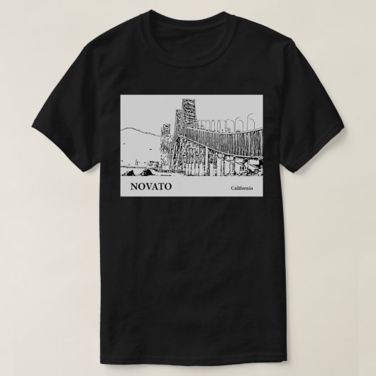 Novato California TShirt 2 (Design vorne)