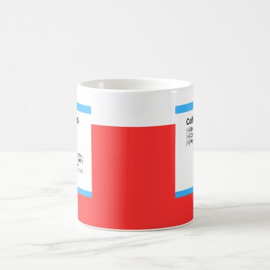 Novel Caffeine DMEM Tasse (Mittel)