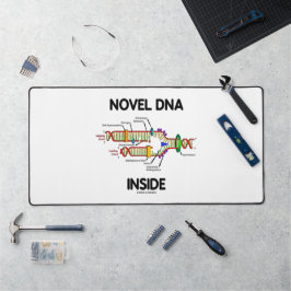 Novel-DNA-Spaß in der Genetik Schreibtischunterlage