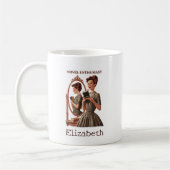 Novel Enthusiusiasten Buchpreisangebot Kaffeetasse (Links)