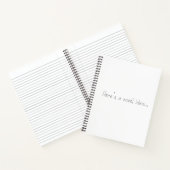 Novel Idea Spiral Bound Notebook Notizblock (Innenseite)