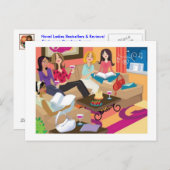 Novel Ladys Postcard Postkarte (Vorne/Hinten)