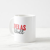 Novelas & Chill, spanisch Kaffeetasse (Vorderseite Links)