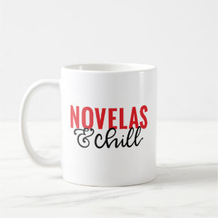Novelas & Chill, spanisch Kaffeetasse