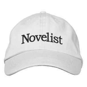 Novelist bestickter Hut für neuartige Schriftstel