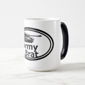 Novelle zum Army Brat mit Panzerillustrierung Verwandlungstasse (VorderseiteRechts)