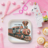 Novelty Bacon Themed Train Paper Teller (Party)