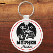 Novelty Bad Mother Trucker Keyring Schlüsselanhänger (Rückseite)